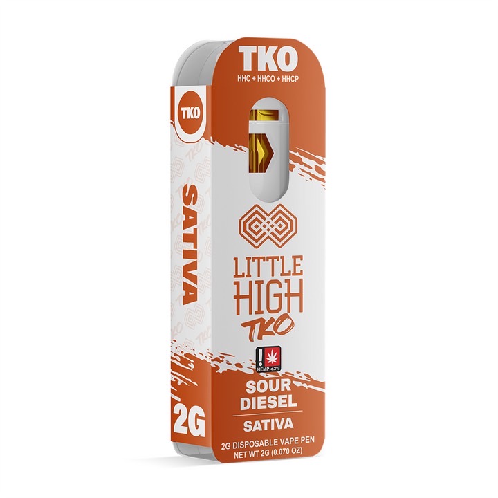 Little High - TKO - Sour Diesel - SATIVA - Disposable - 2G   